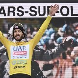 Adam Yates est le vainqueur du Tour de Suisse 2024. KEYSTONE/GIAN EHRENZELLER